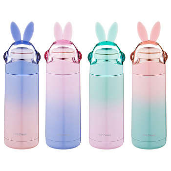 ТЕРМОС 350 МЛ ВЫСОТА=20 СМ 4 ВИДА В АССОРТИМЕНТЕ (459-304)