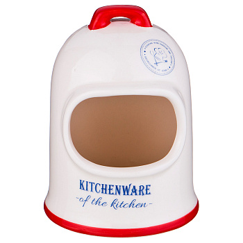 БАНКА ДЛЯ СОЛИ " МОРСКАЯ КУХНЯ" 10,4*10,2*14,1 СМ (230-175)