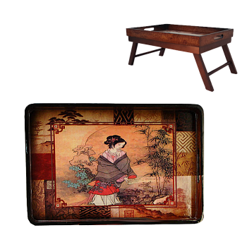 Кроватный столик для завтрака FJ-518-P3-L