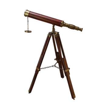 Телескоп на  деревянной треноге NA-1910