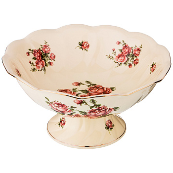 ФРУКТОВНИЦА "КОРЕЙСКАЯ РОЗА" ДИАМЕТР=28 СМ ВЫСОТА=14 СМ (797-061)