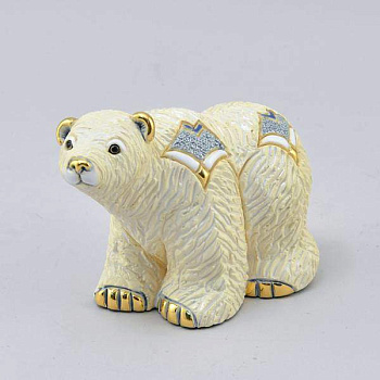 Статуэтка керамическая Полярный медведь DR-F-163