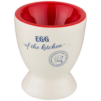 ПОДСТАВКА ПОД ЯЙЦО "МОРСКАЯ КУХНЯ"  5,6*5,6*6,6 СМ (230-172)