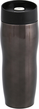 ТЕРМОКРУЖКА AGNESS 400 МЛ С КНОПКОЙ-СТОППЕРОМ (709-017)