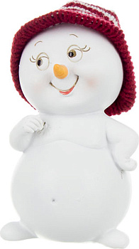 ФИГУРКА "СНЕГОВИК" 10*6,5*9 СМ (175-150)