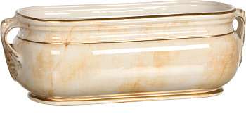 ЦВЕТОЧНИЦА БОЛЬШАЯ "ИРИС МРАМОР" 46*21*16 СМ (742-260)