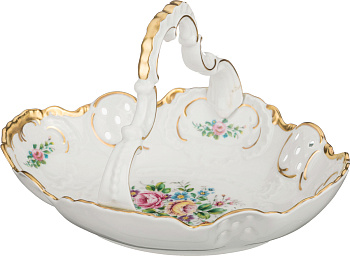 КОРЗИНКА С РУЧКОЙ  "РЕЗИДЕНЦИЯ" 22*17*16 СМ. (630-063)