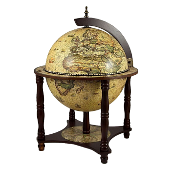 Глобус-бар напольный d 33 светлый JF-CG-33006-NN