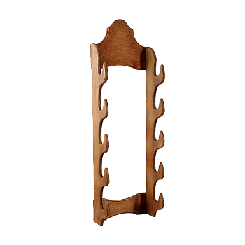 Подставка под 5 пистолей коричневая Ц-060