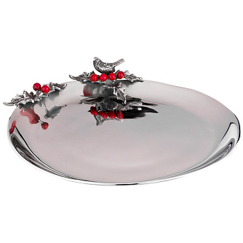 ПОДНОС "RED BERRIES" 30,5*30,5*8 СМ. СЕРИЯ "DAL MARE" (725-014)