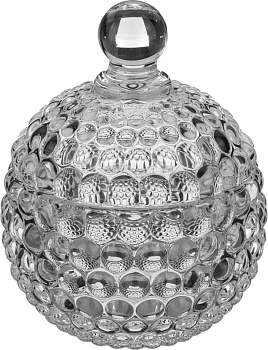 БАНКА ДЛЯ ИКРЫ 120 МЛ. 8.5*8.5*11 СМ. КОЛЛЕКЦИЯ "MUZA" (355-237)