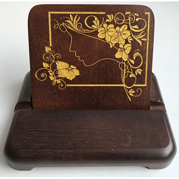 Подставка под мобильный телефон  Девушка  ПТ-3-ДО