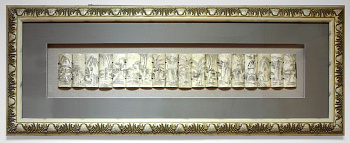 Картина по фен-шуй Древне-китайские архаты XMS-2016