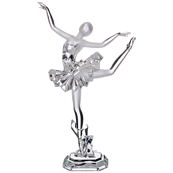 ФИГУРКА "БАЛЕРИНА" 30*18*10  СМ ДИЗАЙН ГОРНЫЙ ХРУСТАЛЬ БЕЗ УПАКОВКИ МАЛ=6ШТ. (234-151)