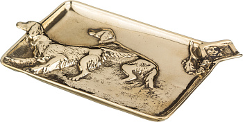 ПЕПЕЛЬНИЦА "ОХОТНИЧЬИ СОБАКИ" 11*8 СМ. (333-041)