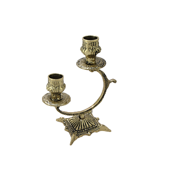 Канделябр Синкопа 2-х рожковый, золото BP-14092-D