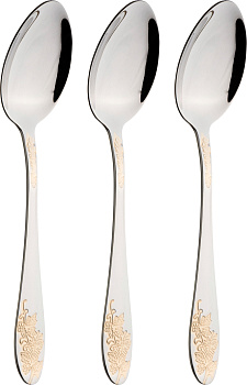 НАБОР СТОЛОВ. ЛОЖЕК AGNESS ИЗ 3 ШТ. ДЛИНА=21 СМ (922-237)