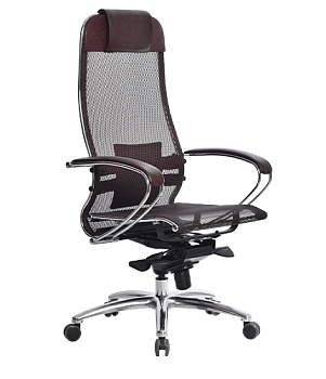 Компьютерное кресло Samurai S-1.03 офисное, цвет бордовый