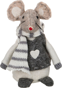 ФИГУРКА "МЫШКА" ВЫСОТА=9 CM. БЕЗ УПАКОВКИ (372-018)