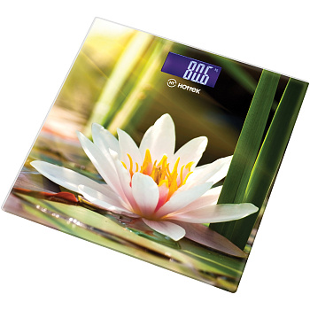 ВЕСЫ НАПОЛЬНЫЕ "КУВШИНКА" HOTTEK HT-962-013 30*30 СМ МАКС.ВЕС 180КГ (962-013)