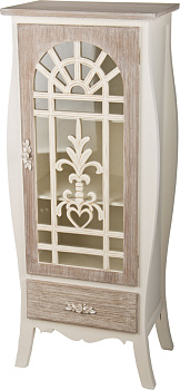 КОМОД С ВИТРИНОЙ КОЛЛЕКЦИЯ "ВЕЗОН-ЛА РОМЕН" 50,5*33*122 СМ (231-108)