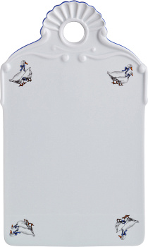 ДОСКА РАЗДЕЛОЧНАЯ "ГУСИ" 27*15,5*1 СМ. (606-532)