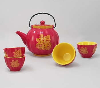Восточная посуда набор Китайский Фонарик DS-TPS-120437-R