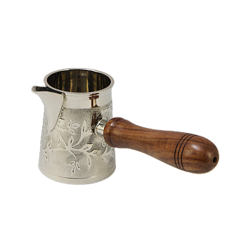 Турка  Стакан  латунь никелированная BE-6501525