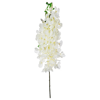 ЦВЕТОК ИСКУССТВЕННЫЙ  "ДУБОЛИСТНАЯ ГОРТЕНЗИЯ" ВЫСОТА=106 СМ. (21-1007)