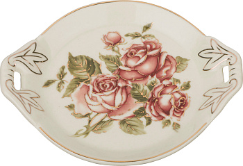 БЛЮДЦЕ ДЛЯ ЛИМОНА "КОРЕЙСКАЯ РОЗА" 13*11 СМ. (69-2496)