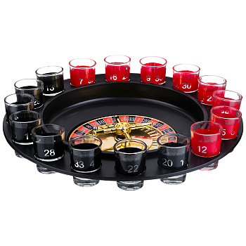 ИГРА ДЛЯ ВЗРОСЛЫХ "РУЛЕТКА" 29*29*7 СМ (446-312)