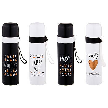 ТЕРМОС 500 МЛ ВЫСОТА=24 СМ 4 ВИДА В АССОРТИМЕНТЕ (459-307)