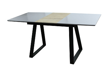 Стол обеденный Детройт раскладной 120-160*80 см серый