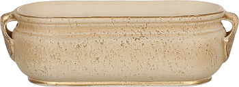 ЦВЕТОЧНИЦА "РОМАНО" СТАРИННАЯ ПЕРСИКОВАЯ 38*15*12 СМ. (742-164)