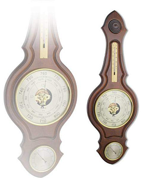 Метеостанция настенная деревянная М-76