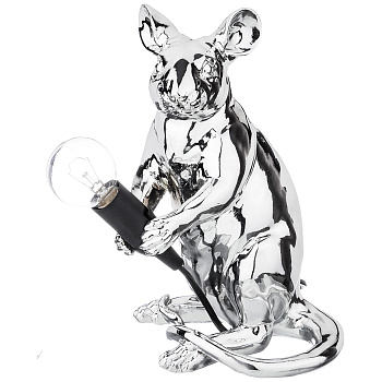 СВЕТИЛЬНИК НАСТОЛЬНЫЙ "МЫШКА" 20*14.5*25.5 СМ. E14. 220В. 40ВТ (529-115)