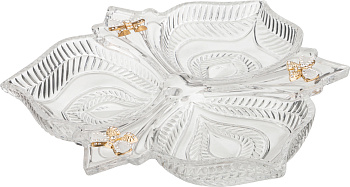 МЕНАЖНИЦА 3-Х СЕКЦИОННАЯ "VENEZIA" 30*30*5 СМ. КОЛЛЕКЦИЯ "MUZA" (355-135)