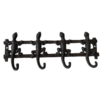 Вешалка настенная Ящерки, 4 крючка YM-HK-6431