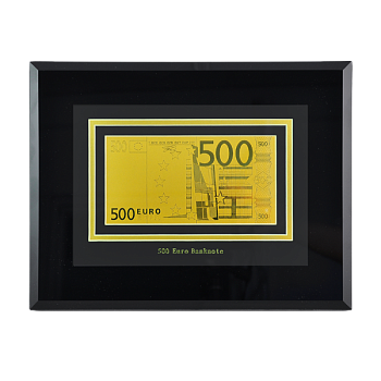Картина с банкнотой 500 Euro HB-045-TG