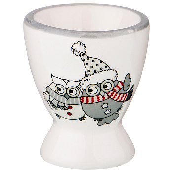 ПОДСТАВКА ПОД ЯЙЦО "СОВЯТА"  5,6*5,6*6,6 СМ БЕЗ УПАК. (230-260)