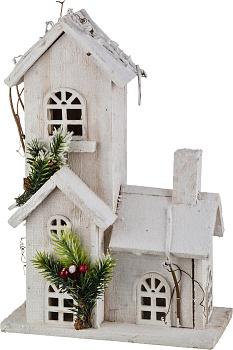 ИЗДЕЛИЕ ДЕКОРАТИВНОЕ "ДОМИК" 24*13*36 CM. БЕЗ УПАКОВКИ (240-037)