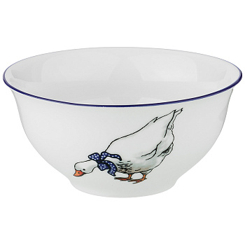 ПИАЛА "ГУСИ" ДИАМЕТР=12 СМ. ВЫСОТА=6 СМ. БЕЗ УПАКОВКИ (658-027)