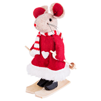 ФИГУРКА "МЫШКА" ВЫСОТА=11 СМ. БЕЗ УПАКОВКИ (372-036)