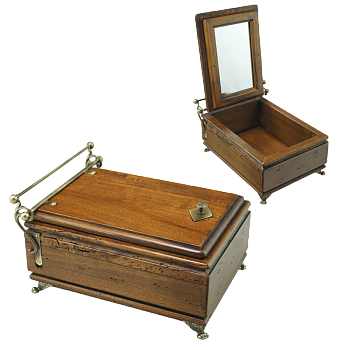 Шкатулка с зеркалом деревянная FC-3513