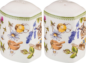 НАБОР ДЛЯ СПЕЦИЙ 2 ПР."HERBAL" 5*4,5*7,3 СМ БЕЗ УПАКОВКИ (188-138)