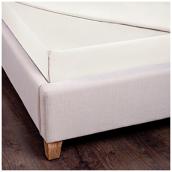 ПРОСТЫНЯ ПРЯМАЯ 250Х220 СМ ХЛОПОК 100%,ШАМПАНЬ, САТИН (985-567)