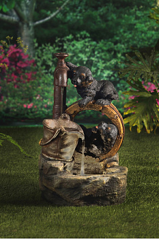 Фонтан декоративный Щенки WXF-05007 !!!