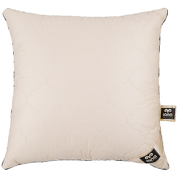 ПОДУШКА "ВЕРБЛЮЖЬЯ ШЕРСТЬ" 70*70 СМ САТИН,ВЕРБЛЮЖЬЯ ШЕРСТЬ,ЛЕБЯЖИЙ ПУХ (810-286)