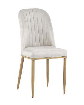 Стул Севилья ткань бежевый, металлический каркас