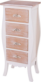 КОМОД С 4-МЯ ЯЩИКАМИ КОЛЛЕКЦИЯ "АНТИБ" 38*28*90 СМ (231-123)